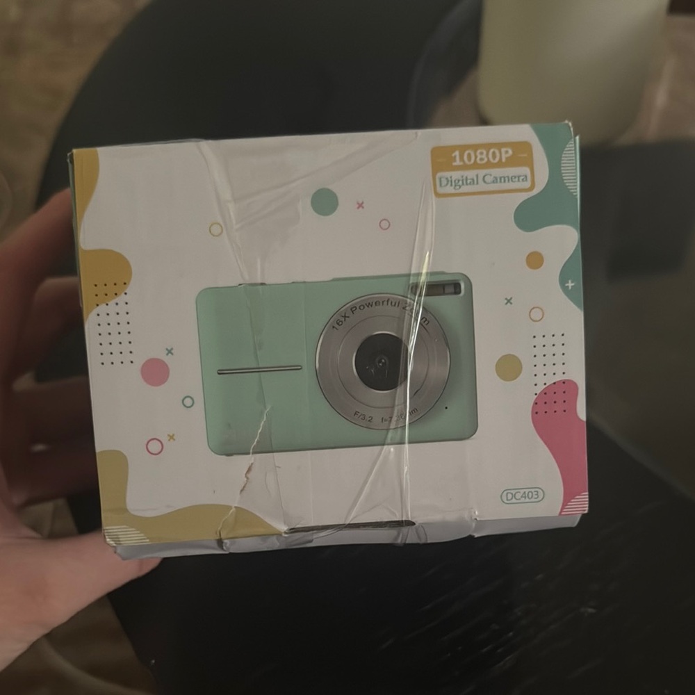 1080P Digital Camera in Mint Green